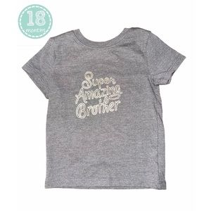 Boys Super Amazing Brother' Graphic T-Shirt